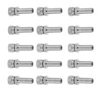 BCOATH 15 Buses de Brumisation en Laiton 6 MM Basse Pression Connexion Rapide Pulvérisateur Pratique pour Irrigation de Jardin Refroidissement et Humidification Extérieure