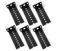 BCOATH 1ensemble Support de Glissières Clavier Équerres Latérales Robustes pour Bureau Protection Anti-rayure Ajustement Rail Prolongé Bruit Noires