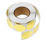BCOATH 1Rouleau Autocollants Ronds Dorés Adhésifs Étiquettes pour Décorations DIY Étiquettes pour Fête Design Simple et Pratique