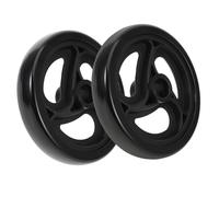 BCOATH 2 pièces Lot de Roues de Remplacement pour Panier de Courses et Facile à Installer Roulettes Antidérapantes pour Caddie Accessoires de Panier de Supermarché