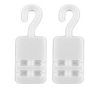 BCOATH 2 Pièces Moule à Cintre en Époxy Cristal DIY, Crochet Suspendu | Souple et Transparent, Nettoyage Facile, pour Loisirs Créatifs