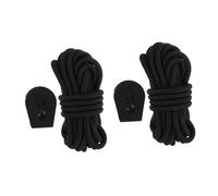 BCOATH 2 Pièces Paddle Board Leash Élastique avec Boucles Antidérapantes Corde Fixation Sup Kayak Résistante UV et Absorption Chocs pour Sports Nautiques