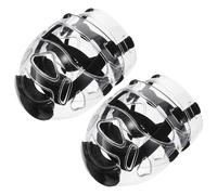 BCOATH 2 Pièces Protections Faciales Taekwondo Masques Détachables Légers avec Large Vision Casques de Protection pour Karaté Boxe et Arts Martiaux