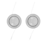 BCOATH 2 Pièces Réparation de Tweeter à Dôme, Diaphragme Hf Transparent | Bobine Mobile Intégrée, Métal et Plastique, Réponse Transitoire Améliorée, Usage Studio et Audio Domestique