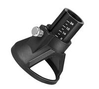 BCOATH 2 pièces Retenue électrique pour outil rotatif Positionneur de guide de meulage Accessoire de localisation précis noir en plastique pour meuleuse et coupe contrôlée