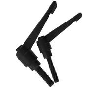 BCOATH 2 Vis de Réglage pour Guidon de Vélo D'intérieur, Filetages M10x32 et M8x35, Poignée de Serrage 7 de L, Accessoires pour Réglage Précis et Remplacement, Compatibles Vélo Exercice