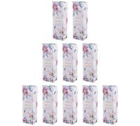 BCOATH 20 Pièces Boîte à Dessert Motif Fleurs pour Biscuits et Nougats Lot de Boîtes de Rangement pour Pâtisserie Emballage Élégant pour Gâteaux et Cadeaux pour Anniversaires et Mariages