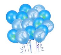 BCOATH 20 Pièces carte ballon ballons pour la fête d'anniversaire Enseignement lumière décorations terre Décorer d'impression en latex