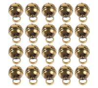 BCOATH 20 Pièces Pendentif Artisanal en Laiton Vintage, Silencieux, Forme Ronde Fleur Gravée, pour Porte-clés et Projets DIY