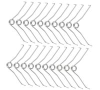 BCOATH 20 pièces Ressorts de Remplacement pour Sécateurs à Main Acier Inoxydable Ressorts de Petite pour Élagage et Jardinage Accessoires Durables pour Cisailles à Fruits pour Sécateurs