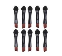 BCOATH 20pièces Pinceaux Maquillage Double Face Éponge Ombres à Paupières et Lèvres pour Femmes Applicateurs Compacts à Mousse Épaisse Adhérence Forte sans Rayures Usage Débutants