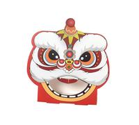 BCOATH 24pcs Boîtes à Bonbons en Papier Style Chinois Chic, Boîte à Surprises pour Petits Présents et Biscuits, pour Fêtes du Nouvel An et Décorations Festives