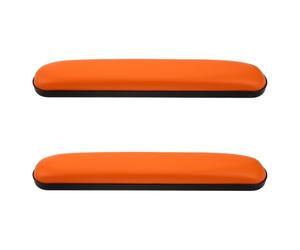 BCOATH 2pcs Coussins Ergonomiques pour Accoudoirs de Fauteuil Roulant pour Personnes Âgées en Mousse à Mémoire, Design Antidérapant en Pu et Éponge pour Maison et Établissement de Santé