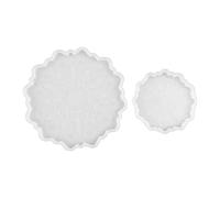 BCOATH 2pièces Moule Silicone Tournesol Réutilisable pour Bricolage DIY Moule Décoratif et Pratique Lot de Petit et Grand