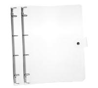 BCOATH 2pièces Protège-cahier à Anneaux Plastique Réutilisable Coque De Carnet De Notes Classeur De Scrapbooking Housse De Protection Pour École