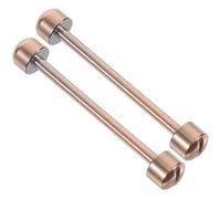 BCOATH 2pièces Tubes de Montre pour Fixation de Bracelet Outils de Réparation pour Horloger Diamètre Intérieur Or Rose