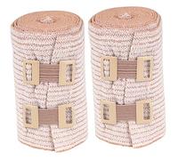 BCOATH 2rouleaux Bandage Élastique De Compression Bandage Adhésif Multi-fonction Pour Sports Et Activités Extérieures Fixation Respirante Et Confortable