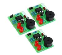 BCOATH 3 Ensembles Kit de Soudure Électronique DIY Plaque de Soudure Pratique Multivibrateur Clignotant LED pour Débutants Composants Complets pour Apprentissage et Loisirs Électroniques