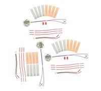 BCOATH 3 Ensembles Kit d'expérimentation Batterie de Fruits DIY pour Élèves Expérience Électricité Créative et Apprentissage Ludique Éducatif pour École et Maison