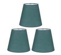 BCOATH 3 Pièces Abat-jour Tissu pour Lampes Intérieur Couvre-lampe Décoratif Facile à Monter Protection pour Plafonniers et Lampes de Table Ambiance Chaleureuse pour Salon et Chambre