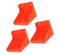 BCOATH 3 pièces Boîte à Lécher Sel Robuste pour Bétail Support Pratique pour Blocs de Sel Moutons et Bovins Facile à Nettoyer Assembler Accessoire Polyvalent pour Ferme