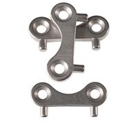 BCOATH 3 Pièces Clé Bouchon Gaz Bateau Acier Inoxydable Outil Remplacement Réservoir Carburant Eau Yacht Deck Accessoires Maintenance
