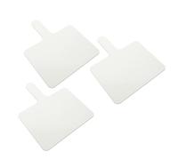 BCOATH 3 Pièces Tableaux Blancs Effaçables à Sec Double Face Palettes Portables avec Poignée Ergonomique pour Réponses Rapides Classe Jeux et Discussions Educatives