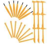 BCOATH 30 pièces Kit Fouille Archéologique Garçon Fille avec Marteau Burin et Pinceau Jeu Éducatif Creuser Fossiles Dinosaures Outils Excavation Minérale pour Apprentissage Paléontologie