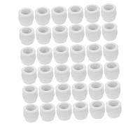 BCOATH 30 Pièces Miniature Bonsai Pots Mini Flowerpot Set for DIY Miniature Garden Simulation Mini Landscape Ornaments for Terrarium Dollhouse and Outdoor Scene Decoration