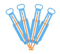 BCOATH 4 Ensembles Balances à Ressort DIY Plastique pour Garçon Fille Outil Éducatif pour Expériences Scientifiques Mesure de Force et Initiation Physique