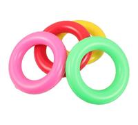 BCOATH 4 pièces Anneaux de Lancer Colorés pour Jeux Extérieurs et Intérieurs Jouets Cibles Amusants pour Garçon Fille Renforcement Coordination Esprit Équipe pour Fêtes et Entraînement