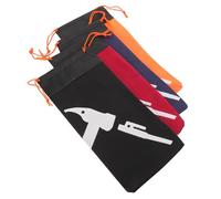 BCOATH 4 Pièces de Rangement Étanche pour Piquets de Tente Housse Organisateur Résistante pour Marteau et Clous de Camping Pratique pour Accessoires de Randonnée et Bivouac Plein Air