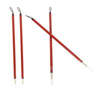 BCOATH 4 Pièces Lot de Pinceaux de Calligraphie Chinoise Traditionnelle Petit Format pour Écriture et Peinture Artistique Kit de Pinceaux pour Débutants et Professionnels
