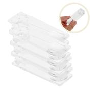 BCOATH 4 Pièces Poids Transparent pour Cordon de Store Lot de Accessoires de Poignée Suspendue pour Stores Enrouleurs Prise Ergonomique pour Tirage Facile des Rideaux