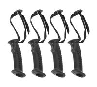 BCOATH 4 Pièces Poignée de Remplacement pour Bâtons de Randonnée Grip Ergonomique avec Sangle de Poignet Compatible avec Bâtons de Trekking Confort Longue Durée et Installation Facile