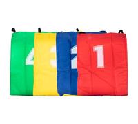 BCOATH 4 pièces Sacs de Course Toile pour Garçon Fille Jeu Extérieur Interactif Sensoriel pour Entraînement et Fête Sac de Saut Carnaval pour Garçons et Filles