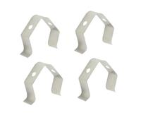 BCOATH 4 Pièces Support de Thermomètre Bbq Clips Flexibles pour Fixation Température Accessoire Cuisson pour Four Barbecue Compatible Viande et Cuisson Maison