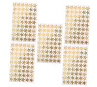 BCOATH 5 feuilles Stickers Étoiles Récompense Scolaires pour Enseignants Comportement Élèves Motivation Apprentissage Participation