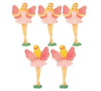 BCOATH 5 pièces Figurines Danseuses Ballet Boîte à Musique Accessoires Poupée Princesse Décoration Animée pour Boîte Musicale