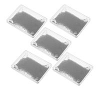 BCOATH 5 Pièces Kit Éducatif Sable Magnétique Poudre de Fer pour Expériences Classe Démonstration Champ Magnétique Physique Scolaire