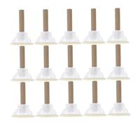 BCOATH 50 Ensembles Bâtons de Moxa Efficaces avec Base Bâtons de Moxibustion Faits Main pour Points Acupuncture Moxa Domestique Naturel pour Circulation Sanguine et Relaxation Nerveuse