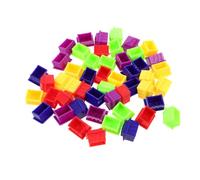 BCOATH 50 Pièces Accessoires Complémentaires pour Jeux de Société Maisons en Plastique Abs, Pièces de Rechange Portables et Robustes pour Sessions de Jeu en Extérieur et Fêtes