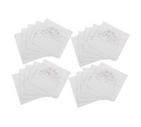 BCOATH 50 Pièces Décor De Table De Renne Cartes De Place Marque-place De Fête Marque-places Pour Table De Mariage White