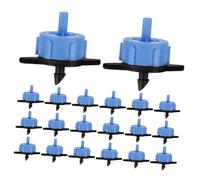 BCOATH 50pièces Lot de Goutteurs Irrigation Goutte à Goutte Réglables Émetteurs pour Arroseurs Système Micro-arroseurs pour Jardins Et