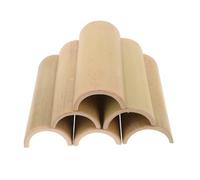 BCOATH 6 Pièces Bec Verseur en Bambou pour Fontaine à Eau Extérieure Installation Facile et Design Esthétique pour Petits Bassins et Fontaines de Patio en Bambou