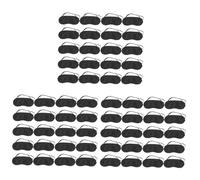 BCOATH 60 Pièces Masque pour les yeux jetable patchs de sommeil Compresse froide pour les yeux Dormir deep sleep mask patch yeux couvre-yeux patchs de masque pour les yeux polyester Black