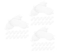BCOATH 60pièces Masques De Sommeil Jetables Légers Couvre-yeux Portables Pour Sommeil Réparateur Pour Voyages Fêtes
