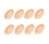 BCOATH 8pièces Décoration De Jardin De Nids Oiseaux Artificiels Mousse pour Bricolage Et Aménagement Paysager Accessoire Naturel pour Décoration Intérieure Et Extérieure
