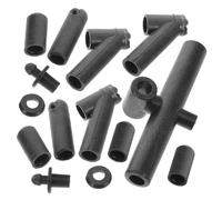 BCOATH 9 pièces Kit Connecteurs Cadre Plastique Accessoires Résistants pour Réparation et Projets Artisanaux Stabilisateurs pour de Plein Air