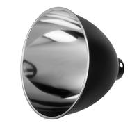 BCOATH Abat-Jour en Fer Noir pour Lampe Chauffante Reptile, Accessoire Solide Compatible Douille E27, pour Terrarium Lézard et Tortue